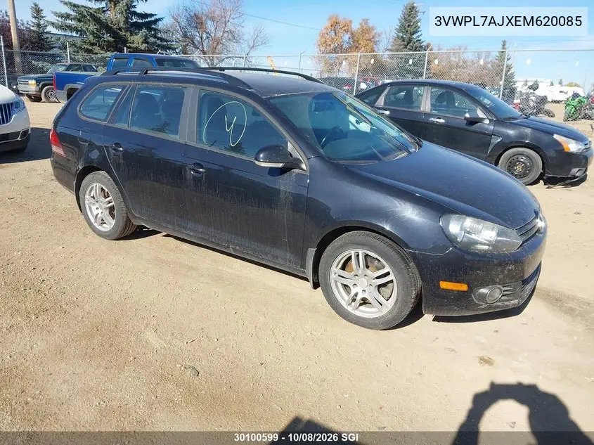 VOLKSWAGEN JETTA 2014, VIN 3VWPL7AJXEM620085