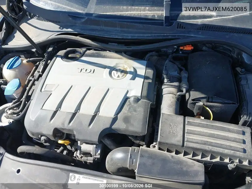 2014 VOLKSWAGEN JETTA VIN 3VWPL7AJXEM620085 — фото 10