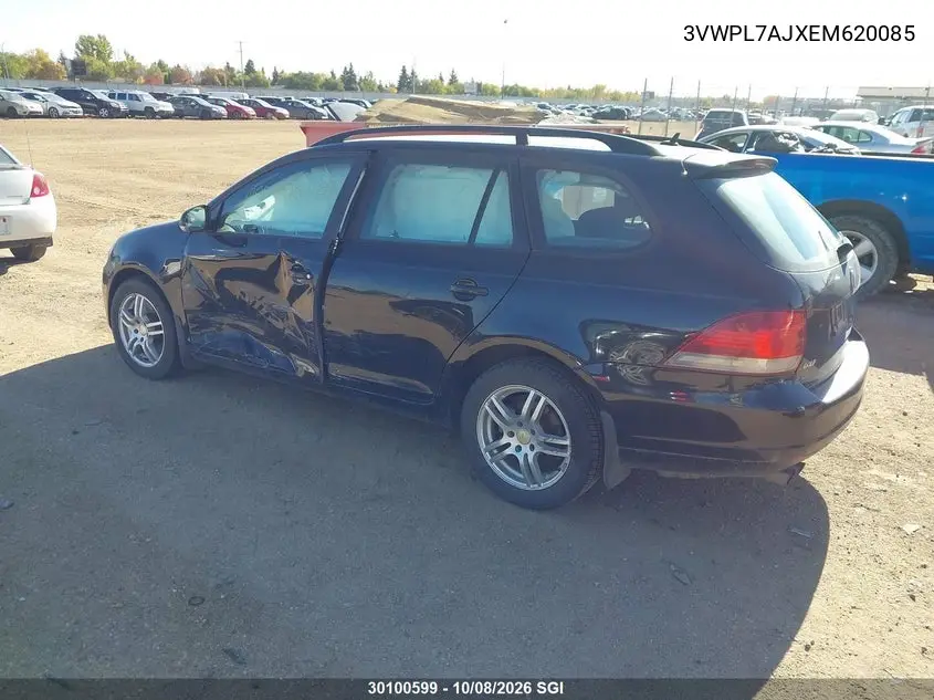 2014 VOLKSWAGEN JETTA VIN 3VWPL7AJXEM620085 — фото 3