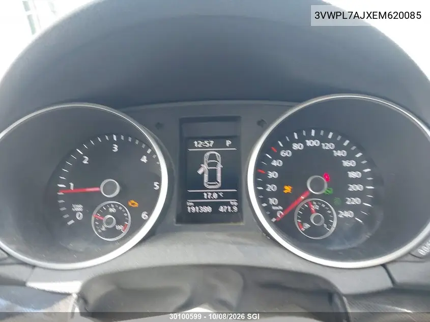 2014 VOLKSWAGEN JETTA VIN 3VWPL7AJXEM620085 — фото 7