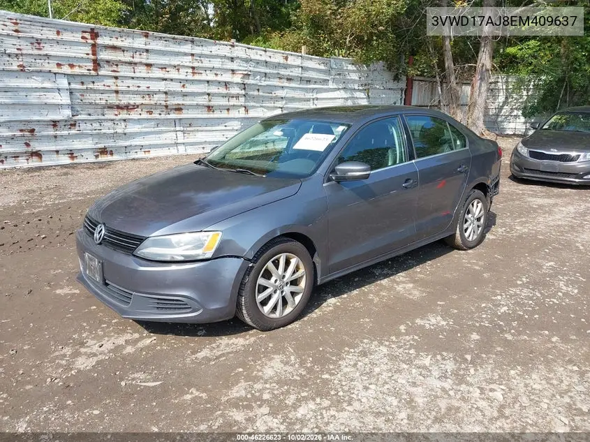 2014 VOLKSWAGEN JETTA VIN 3VWD17AJ8EM409637 — фото 2
