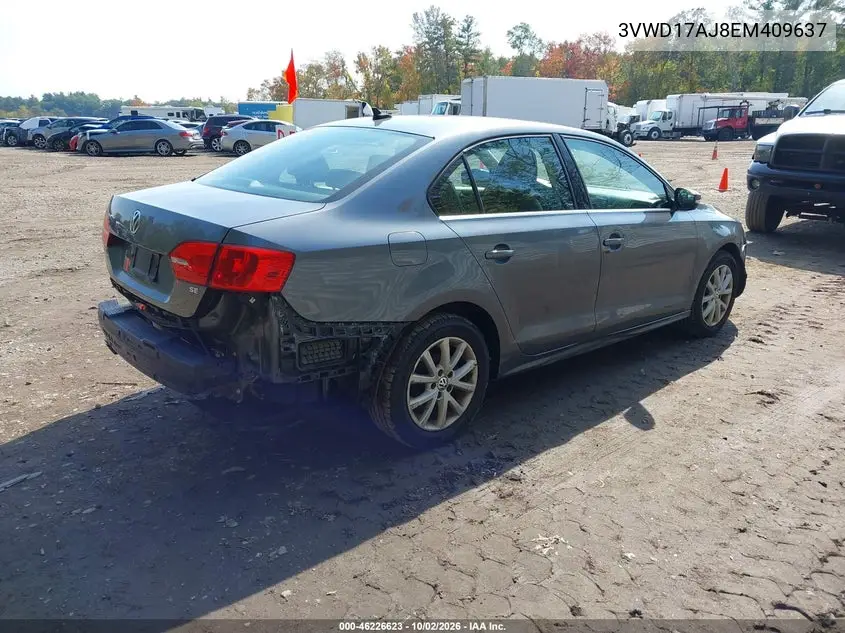 2014 VOLKSWAGEN JETTA VIN 3VWD17AJ8EM409637 — фото 4
