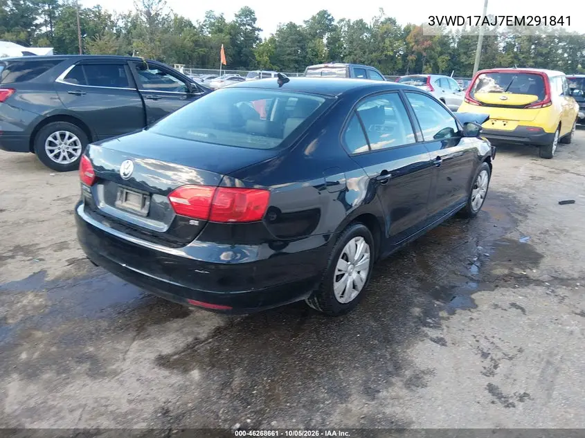2014 VOLKSWAGEN JETTA VIN 3VWD17AJ7EM291841 — фото 4