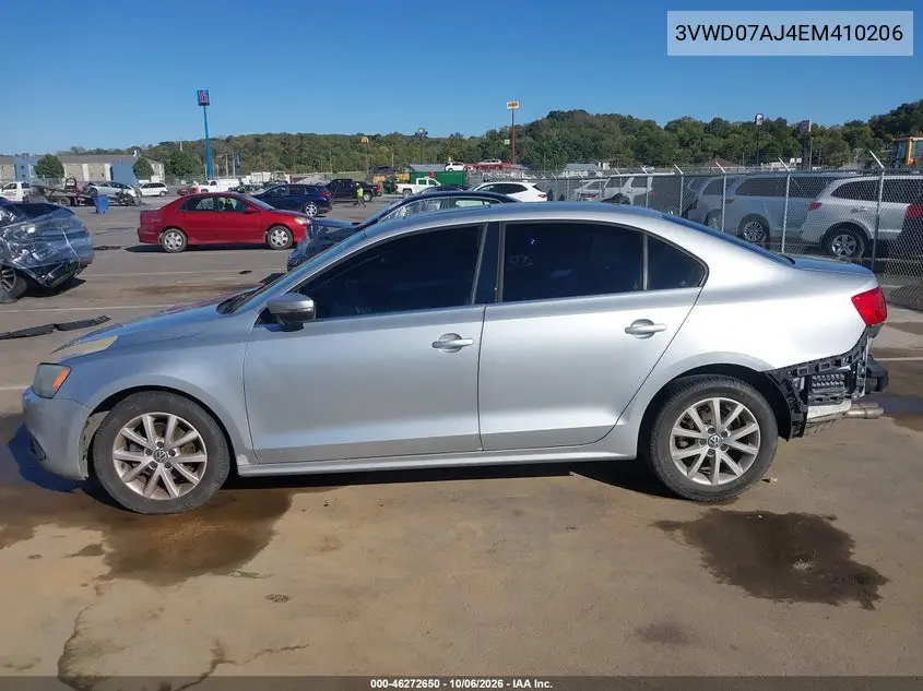 2014 VOLKSWAGEN JETTA VIN 3VWD07AJ4EM410206 — фото 14