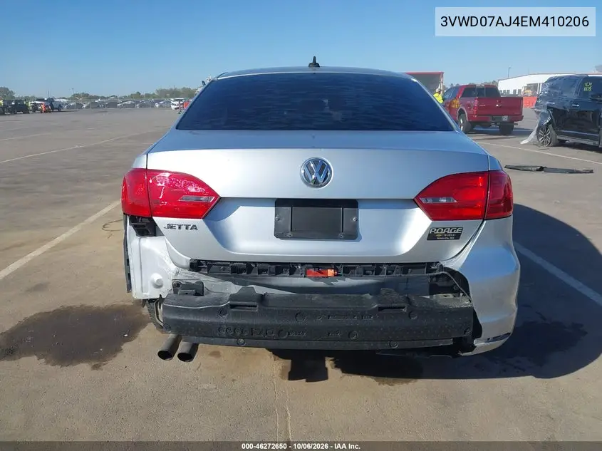 2014 VOLKSWAGEN JETTA VIN 3VWD07AJ4EM410206 — фото 6