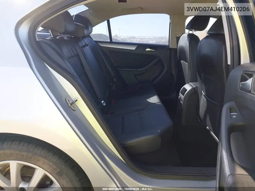 2014 VOLKSWAGEN JETTA VIN 3VWD07AJ4EM410206 — фото 8