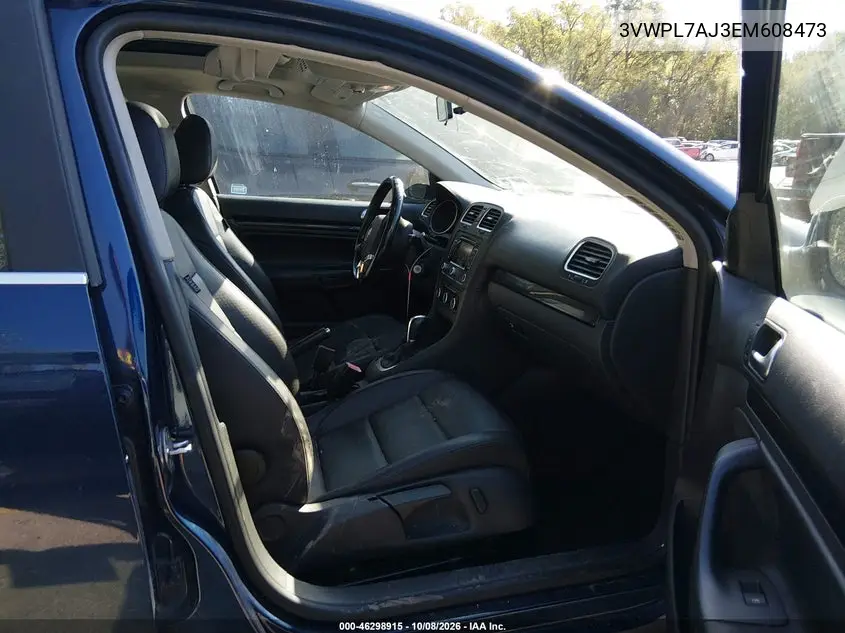 2014 VOLKSWAGEN JETTA VIN 3VWPL7AJ3EM608473 — фото 5