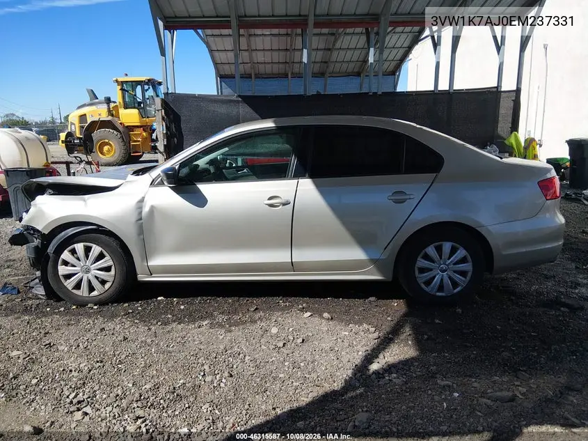 2014 VOLKSWAGEN JETTA VIN 3VW1K7AJ0EM237331 — фото 14