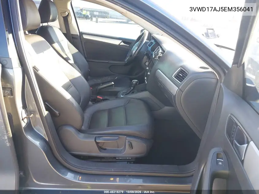 2014 VOLKSWAGEN JETTA VIN 3VWD17AJ5EM356041 — фото 5
