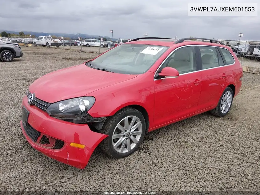 2014 VOLKSWAGEN JETTA VIN 3VWPL7AJXEM601553 — фото 2