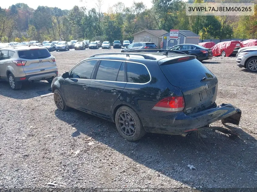 2014 VOLKSWAGEN JETTA VIN 3VWPL7AJ8EM606265 — фото 3