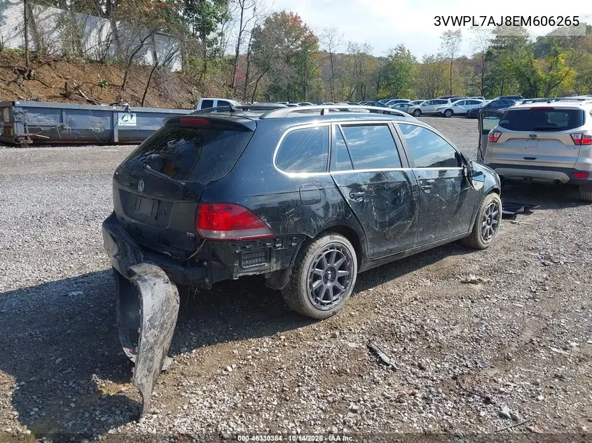 2014 VOLKSWAGEN JETTA VIN 3VWPL7AJ8EM606265 — фото 4