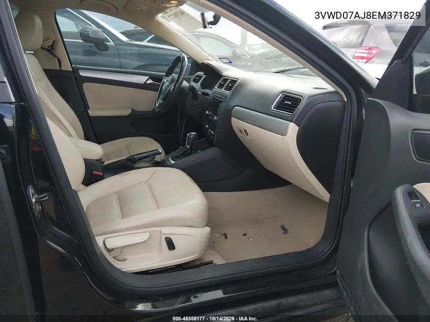 2014 VOLKSWAGEN JETTA VIN 3VWD07AJ8EM371829 — фото 5