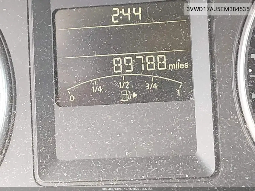 2014 VOLKSWAGEN JETTA VIN 3VWD17AJ5EM384535 — фото 15