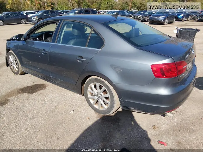 2014 VOLKSWAGEN JETTA VIN 3VWD17AJ5EM384535 — фото 3