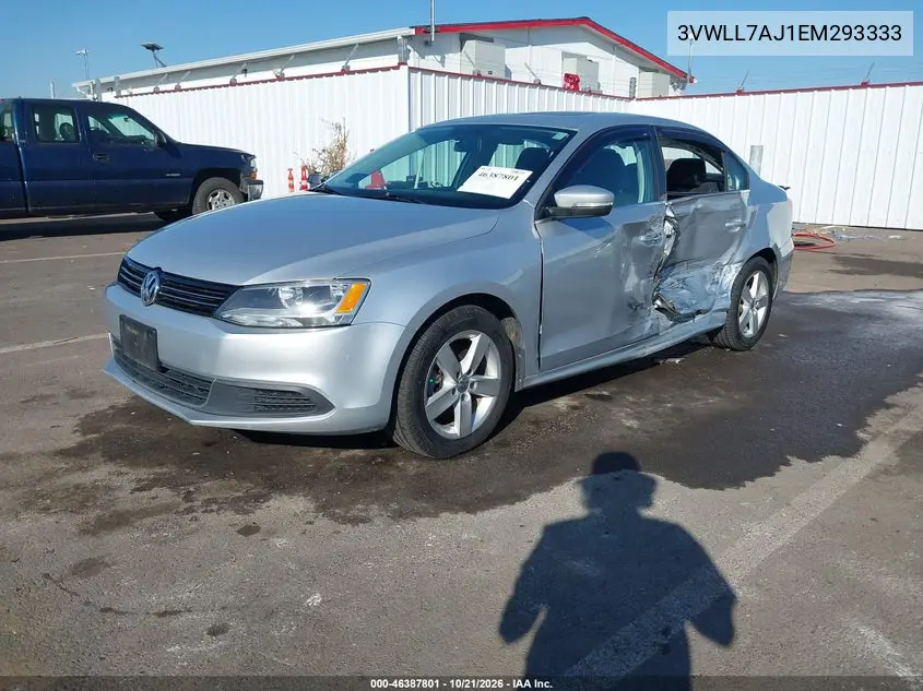 2014 VOLKSWAGEN JETTA VIN 3VWLL7AJ1EM293333 — фото 2