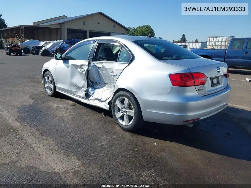 2014 VOLKSWAGEN JETTA VIN 3VWLL7AJ1EM293333 — фото 3