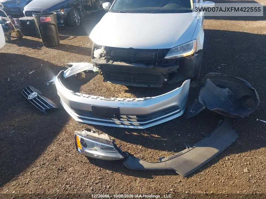 2015 VOLKSWAGEN JETTA VIN 3VWD07AJXFM422555 — фото 12
