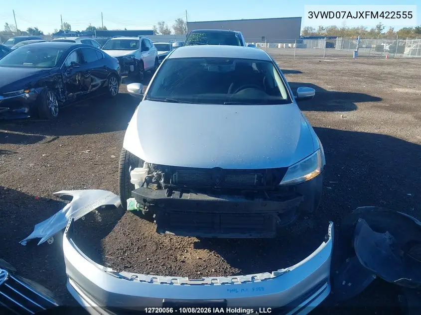 2015 VOLKSWAGEN JETTA VIN 3VWD07AJXFM422555 — фото 13