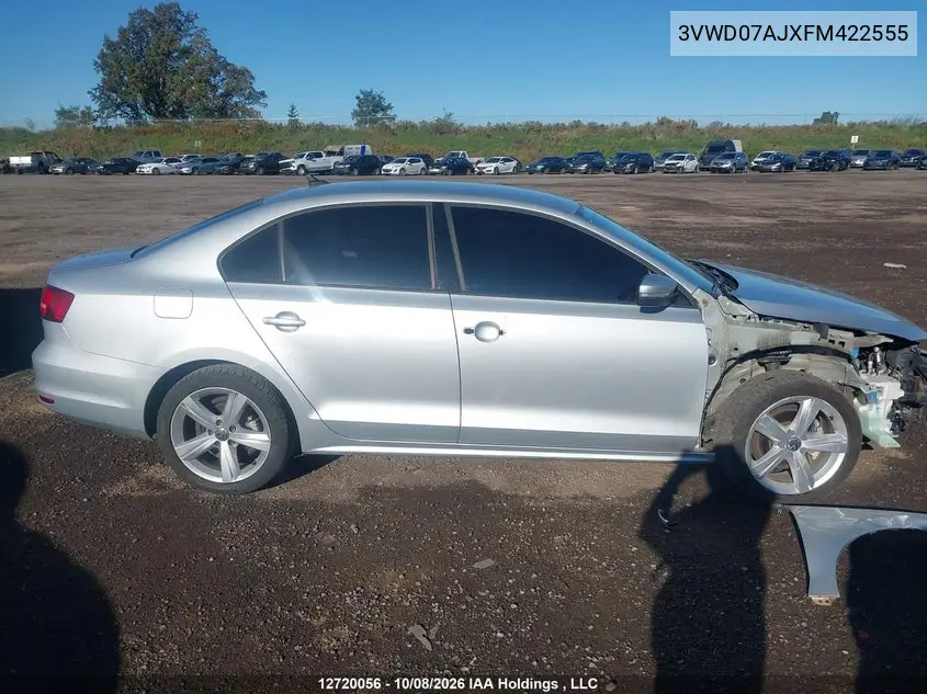 2015 VOLKSWAGEN JETTA VIN 3VWD07AJXFM422555 — фото 14