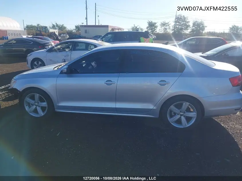 2015 VOLKSWAGEN JETTA VIN 3VWD07AJXFM422555 — фото 15