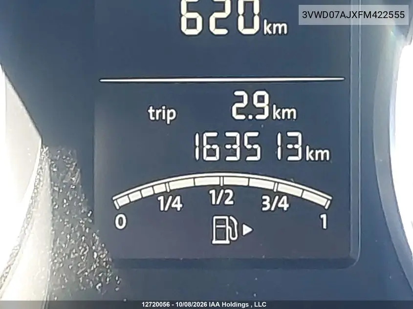 2015 VOLKSWAGEN JETTA VIN 3VWD07AJXFM422555 — фото 16