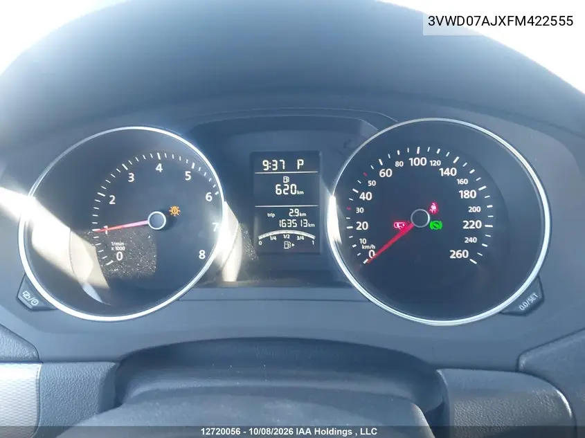 2015 VOLKSWAGEN JETTA VIN 3VWD07AJXFM422555 — фото 7