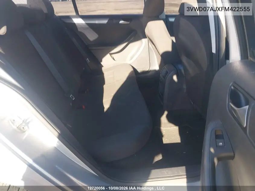 2015 VOLKSWAGEN JETTA VIN 3VWD07AJXFM422555 — фото 8