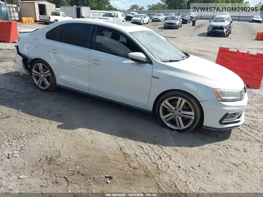 VOLKSWAGEN JETTA 2016, VIN 3VW4S7AJ1GM290295