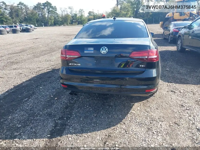 2017 VOLKSWAGEN JETTA VIN 3VWDB7AJ6HM375845 — фото 16