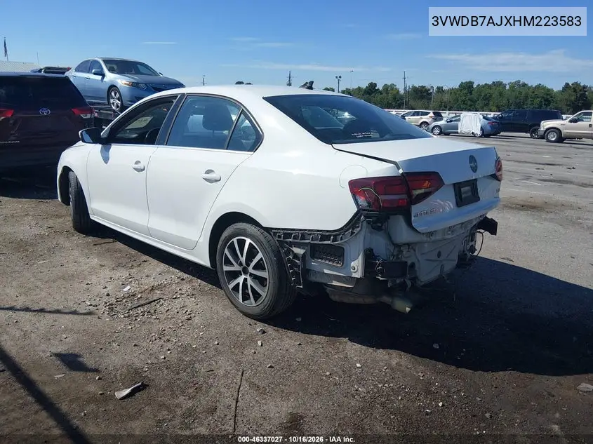 2017 VOLKSWAGEN JETTA VIN 3VWDB7AJXHM223583 — фото 3