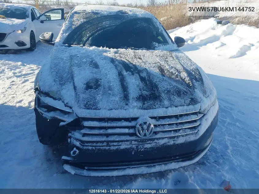 2019 VOLKSWAGEN JETTA VIN 3VWW57BU6KM144752 — фото 12