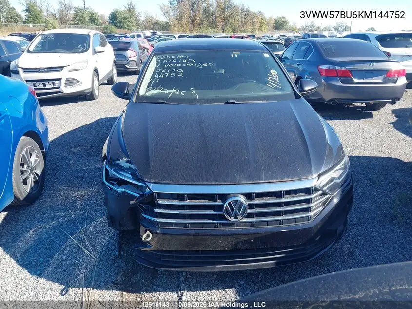 2019 VOLKSWAGEN JETTA VIN 3VWW57BU6KM144752 — фото 13