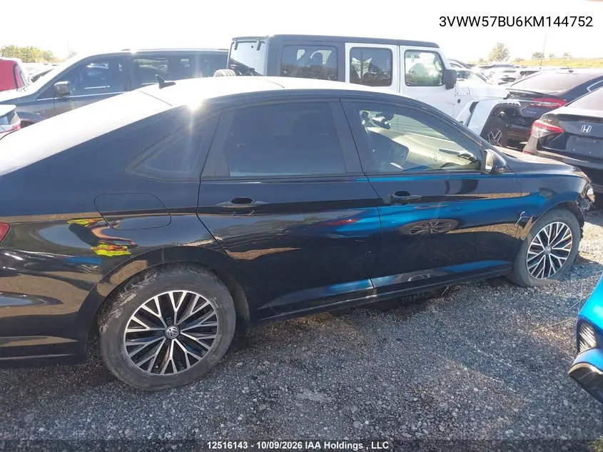 2019 VOLKSWAGEN JETTA VIN 3VWW57BU6KM144752 — фото 14