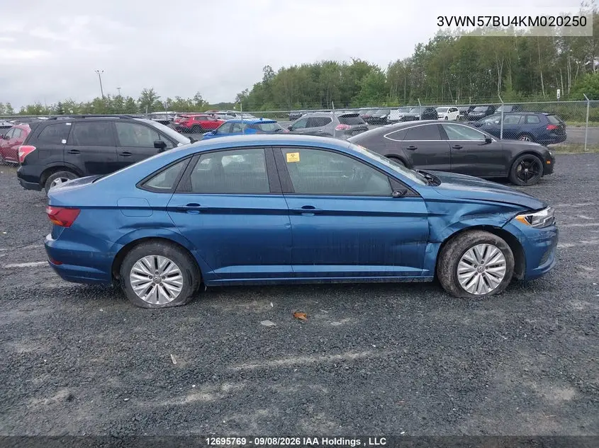 2019 VOLKSWAGEN JETTA VIN 3VWN57BU4KM020250 — фото 14