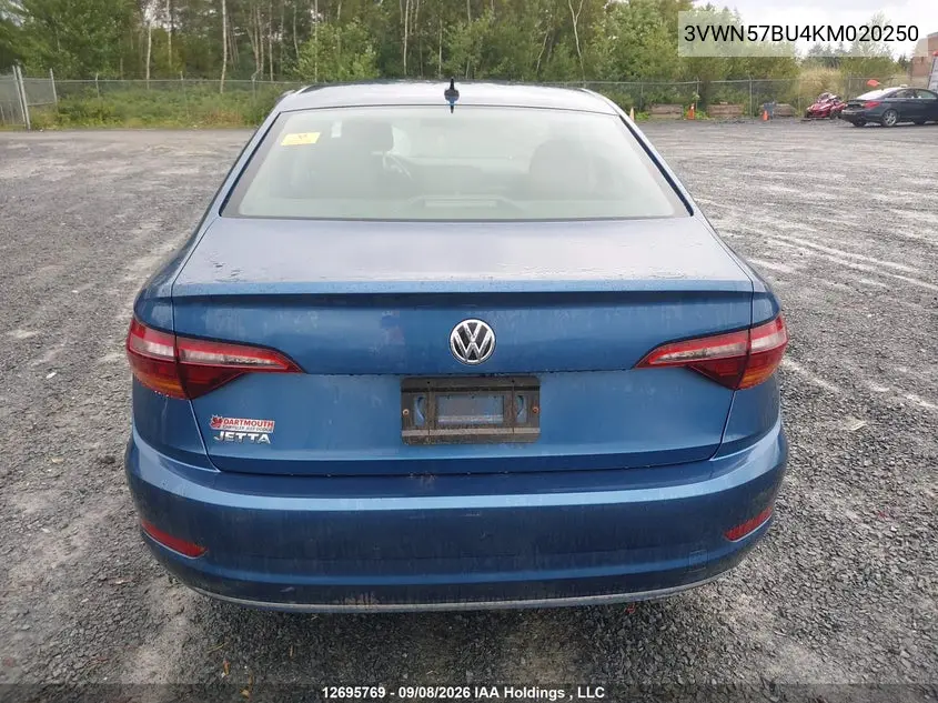 2019 VOLKSWAGEN JETTA VIN 3VWN57BU4KM020250 — фото 17