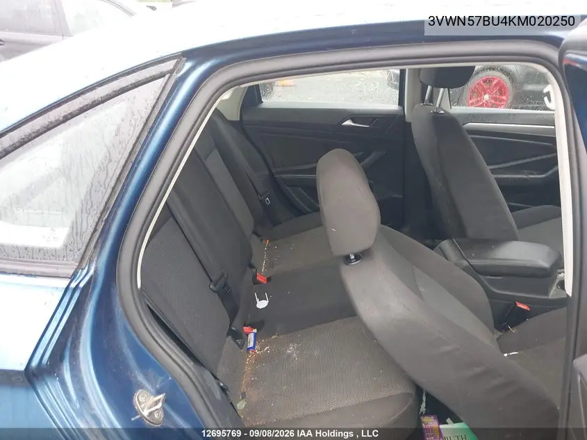 2019 VOLKSWAGEN JETTA VIN 3VWN57BU4KM020250 — фото 8