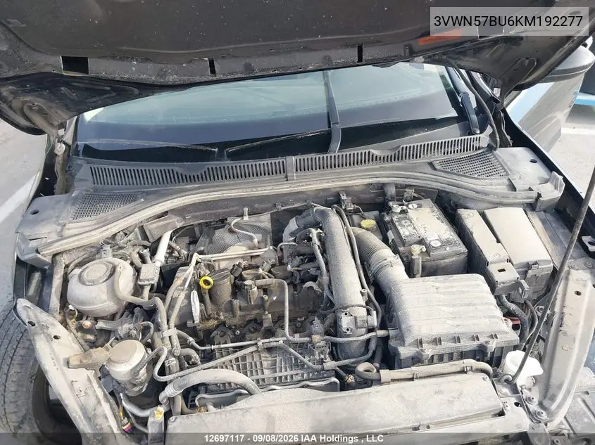 2019 VOLKSWAGEN JETTA VIN 3VWN57BU6KM192277 — фото 10