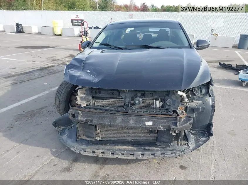 2019 VOLKSWAGEN JETTA VIN 3VWN57BU6KM192277 — фото 12