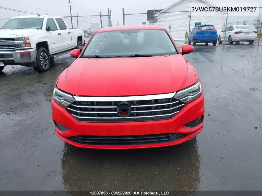 2019 VOLKSWAGEN JETTA VIN 3VWC57BU3KM019727 — фото 12