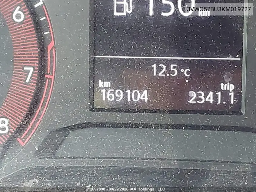 2019 VOLKSWAGEN JETTA VIN 3VWC57BU3KM019727 — фото 15