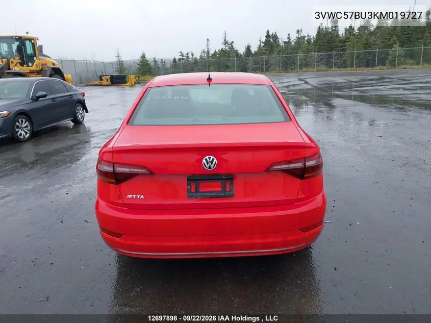 2019 VOLKSWAGEN JETTA VIN 3VWC57BU3KM019727 — фото 16