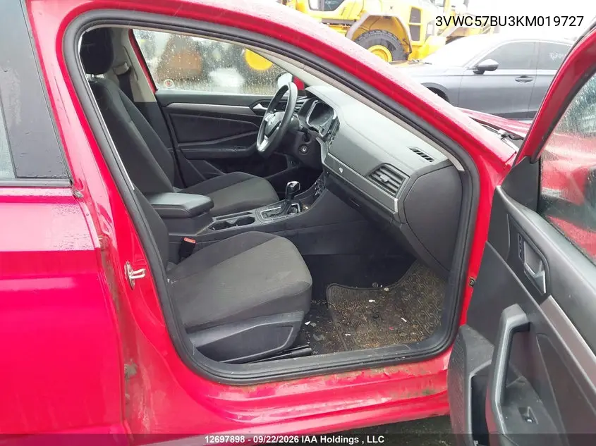 2019 VOLKSWAGEN JETTA VIN 3VWC57BU3KM019727 — фото 5