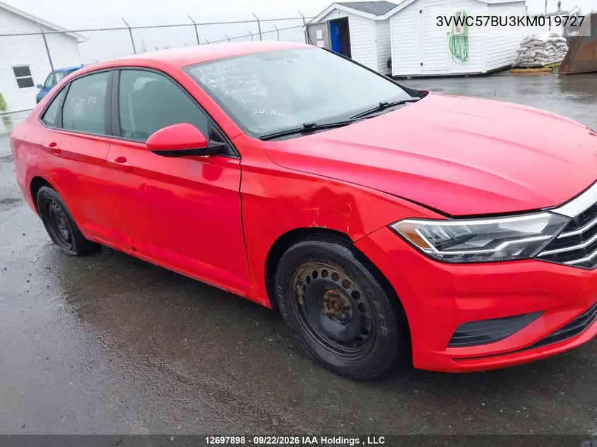 2019 VOLKSWAGEN JETTA VIN 3VWC57BU3KM019727 — фото 6