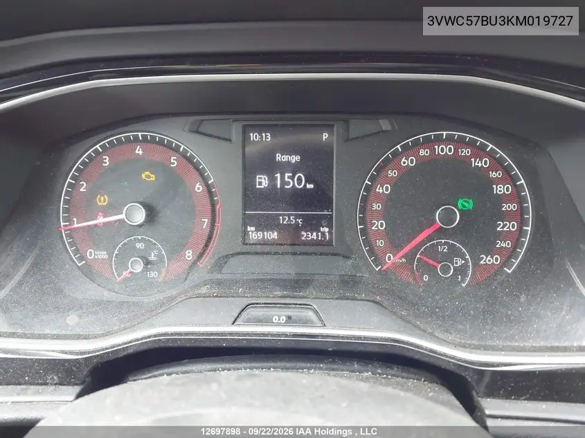 2019 VOLKSWAGEN JETTA VIN 3VWC57BU3KM019727 — фото 7