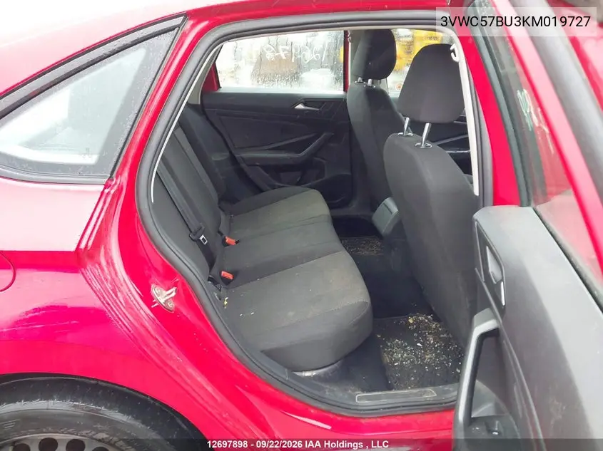 2019 VOLKSWAGEN JETTA VIN 3VWC57BU3KM019727 — фото 8