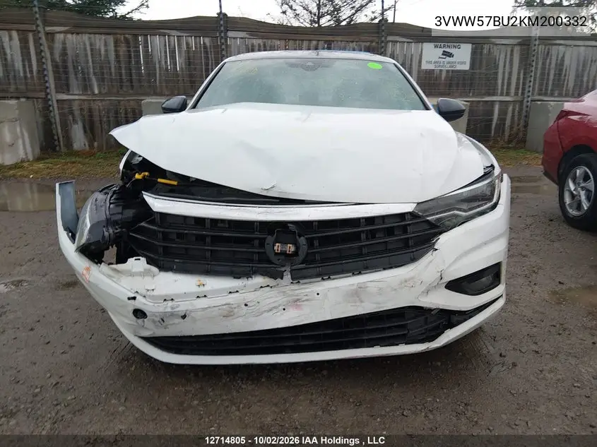 2019 VOLKSWAGEN JETTA VIN 3VWW57BU2KM200332 — фото 11