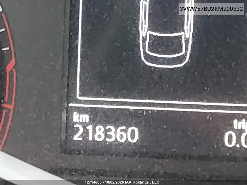 2019 VOLKSWAGEN JETTA VIN 3VWW57BU2KM200332 — фото 14