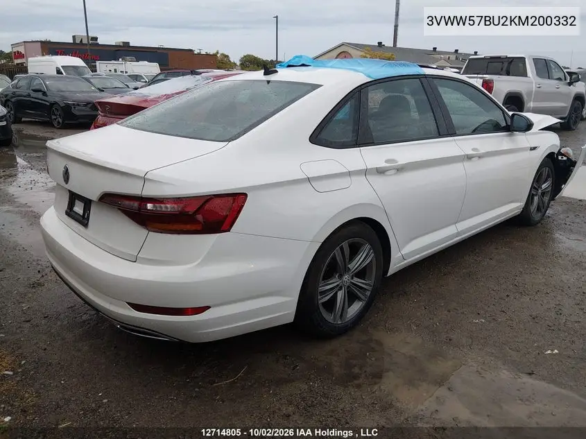 2019 VOLKSWAGEN JETTA VIN 3VWW57BU2KM200332 — фото 4