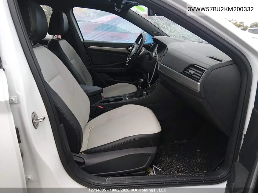 2019 VOLKSWAGEN JETTA VIN 3VWW57BU2KM200332 — фото 5